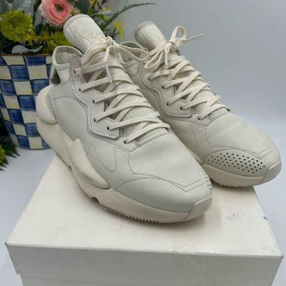 Men’s Adidas Y –3 kaiwa low top sneakers size 10 US - Picture 1 of 9